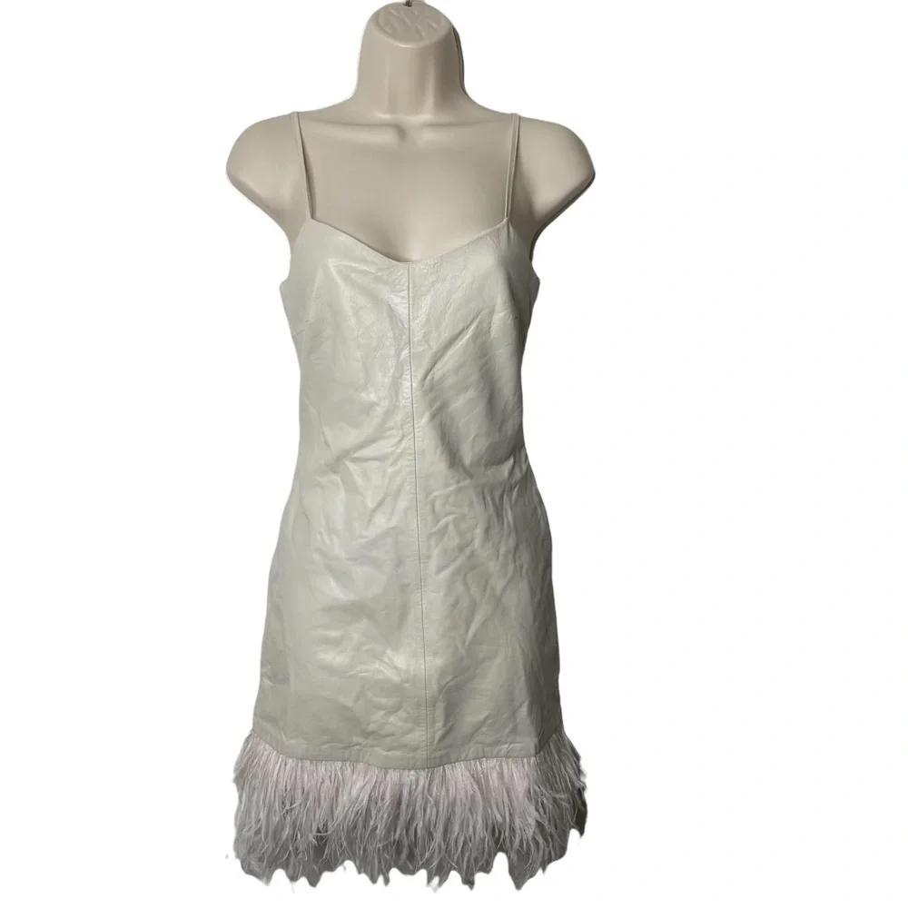 LAMARQUE | NWT Abella Dress in Bone Size XXS